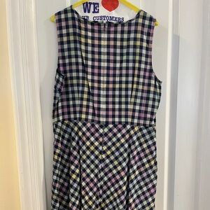 Worn once. Size 14 sleeveless dress.
